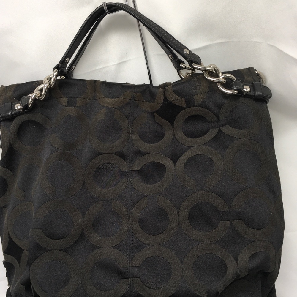 Coach Brooke Signature Sateen Hobo Shoulder Handbag Purse ✅Offers Welcome - Picture 7 of 13